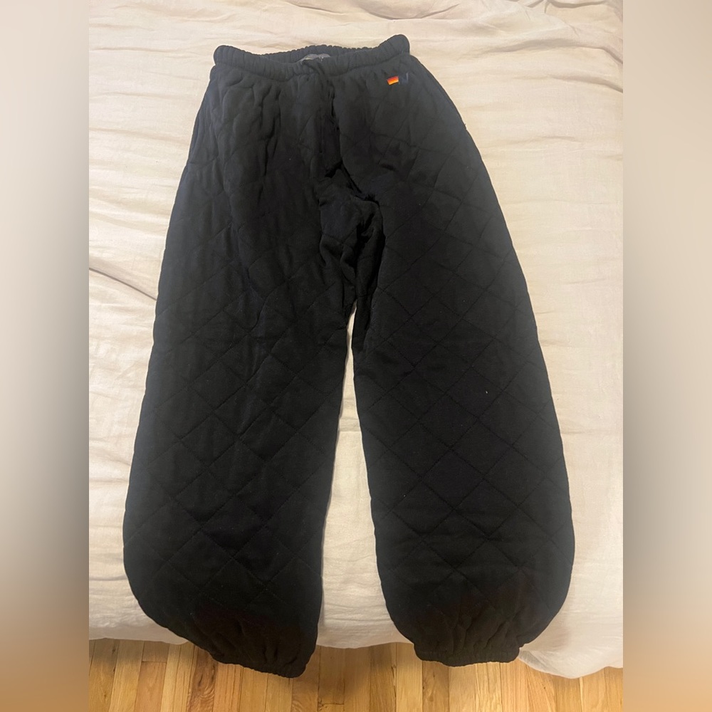 Aviator Nation Quilted Sweatpants